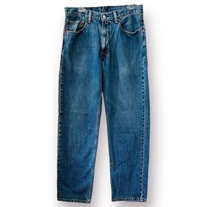 Levis 550 Jeans Men 34x34 Blue Denim Pants Relaxed Fit Tapered Y2k VTG